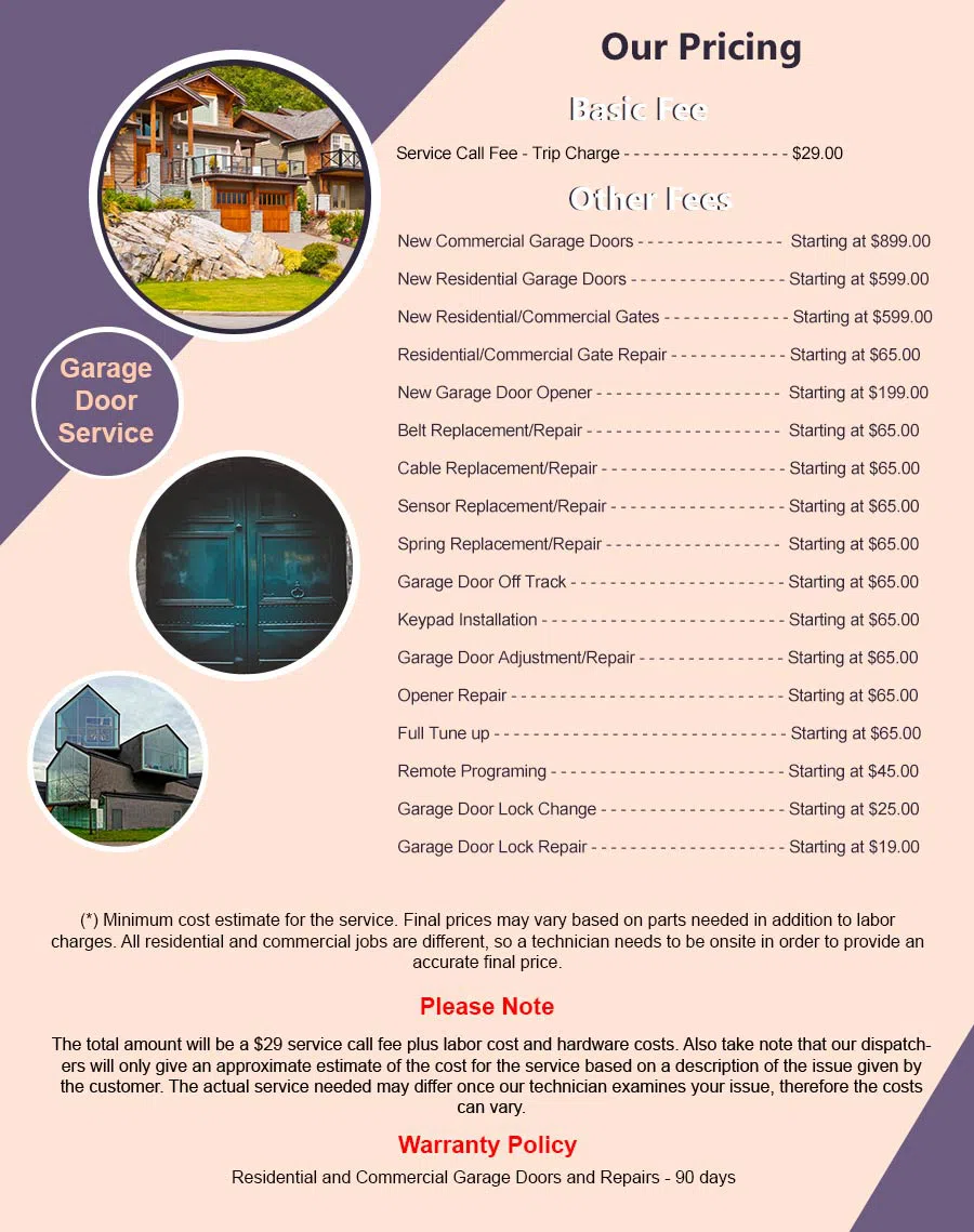 Community Garage Door Service Beverly, NJ 856-345-0454